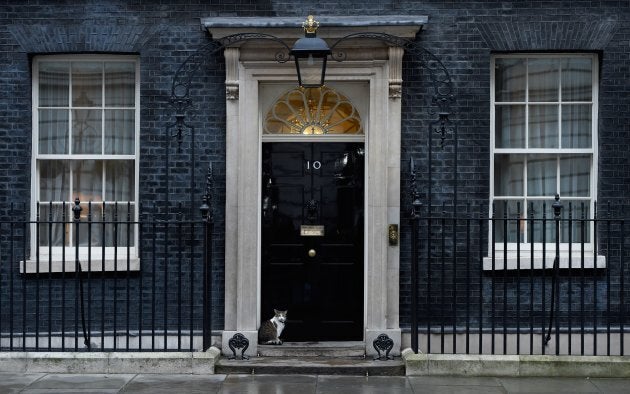 Larry seems very much in-charge at 10 Downing Street.