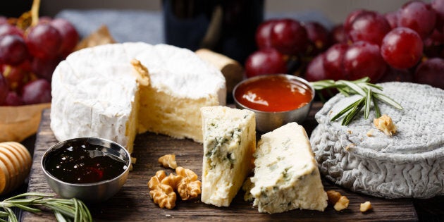 What's better than cheese? A whole platter of them, enjoyed with wine.