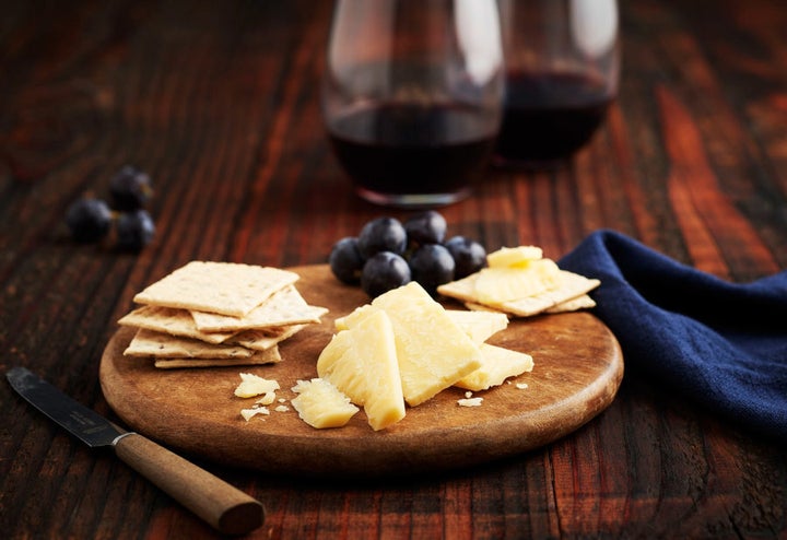 Cabernet Sauvignon goes perfectly with cheddar.