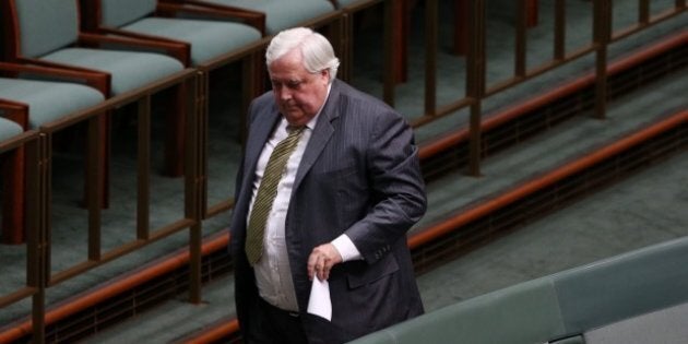 Clive Palmer will exit politics