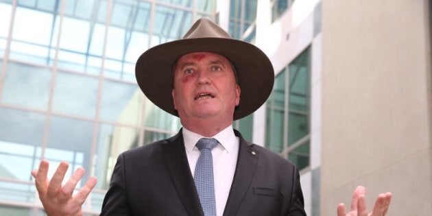 Deputy Prime Minister Barnaby Joyce says