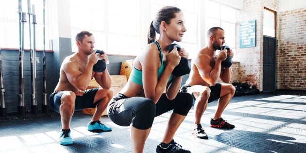 Weights are a great way to work out.