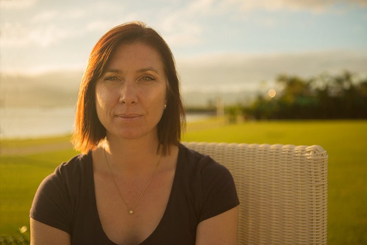 Paramedic Abigail Trewin returns to Fiji after Cyclone Winston. Picture: Cayla Dengate