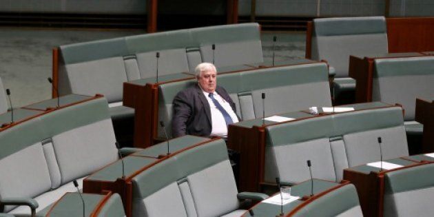 Clive Palmer's time in parliament is over