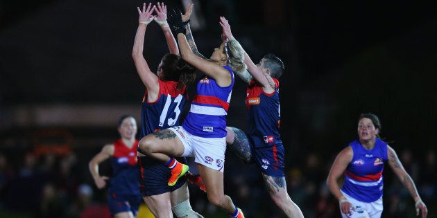 The AFL Women's Exhibition Match between the Western Bulldogs and the Melbourne Demons drew in more than one million viewers in September.