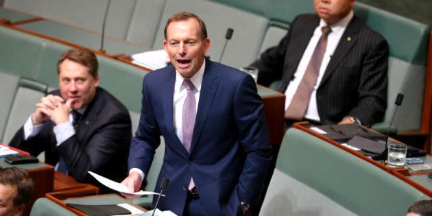 Tony Abbott: "Nice to be popular, Mr Speaker!