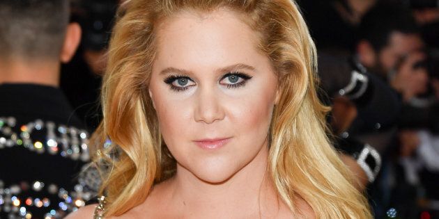 NEW YORK, NY - MAY 02: Amy Schumer attends the 'Manus x Machina: Fashion in an Age of Technology' Costume Institute Gala at the Metropolitan Museum of Art on May 2, 2016 in New York City. (Photo by George Pimentel/WireImage)