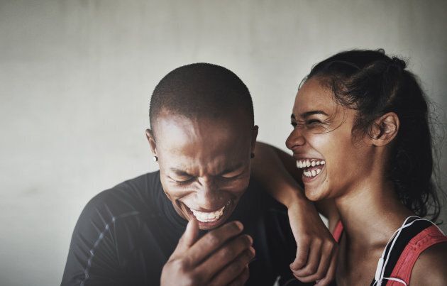 Couples who laugh hysterically after they work out together, stay together.