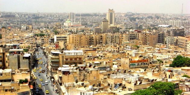 [UNVERIFIED CONTENT] View from Aleppo Citadel, Syria May 2009.