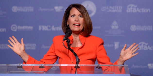 Michele Bachmann says Christians need to vote for Donald Trump in order to avoid a wave of sexual assaults.