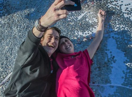 Devoted siblings and tireless fundraisers Samuel and Connie Johnson.