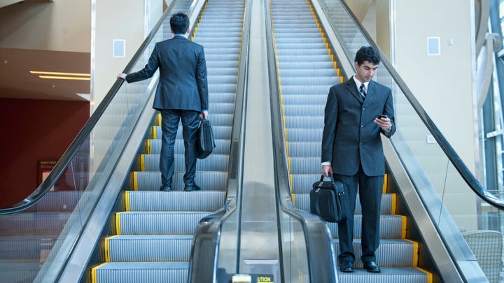 Looking down at your phone is bad news for your neck and back.