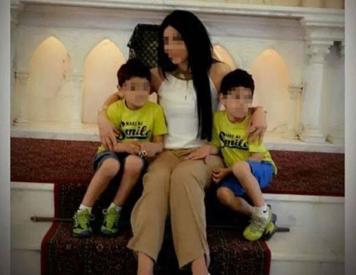 Rabia's wife and sons