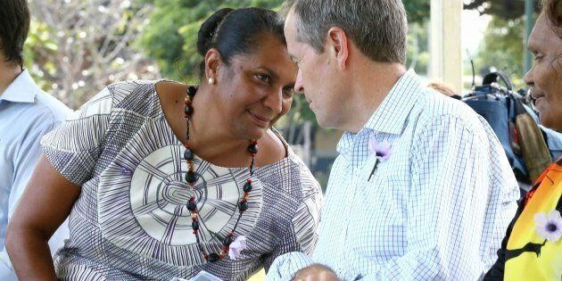 A man has been charged over offensive language used on Nova Peris' Facebook page.