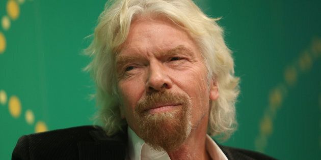 Sir Richard Branson is supporting HJillary Clinton's tilt for the White House.