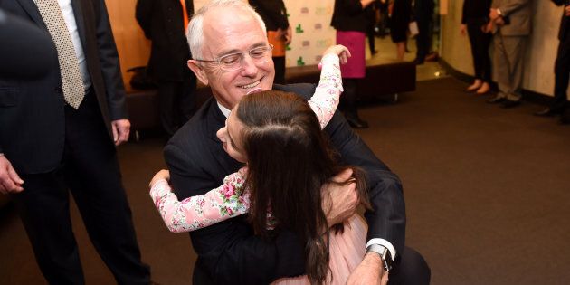 Malcolm Turnbull announced the latest election promise at Sydney Children's Hospital on Tuesday.