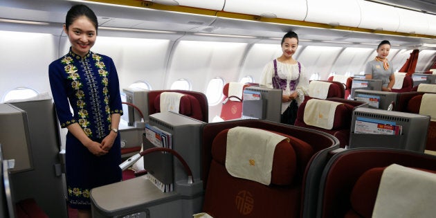 Chinese air carrier Hainan Airlines offers the world's best service.