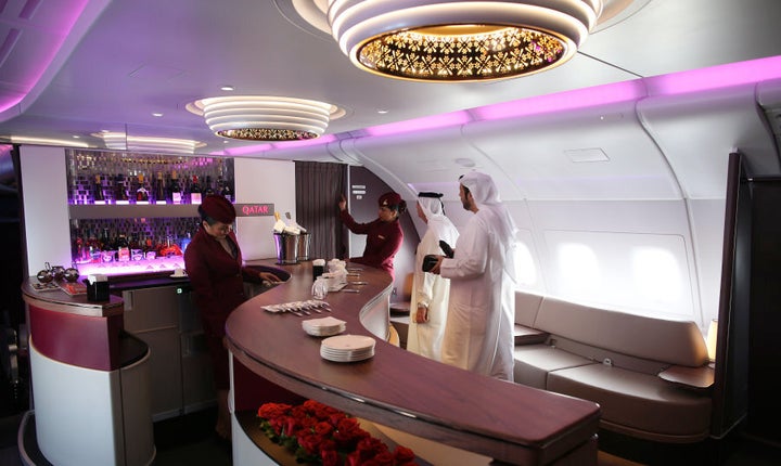 Qatar Airways is known for its high level of service.