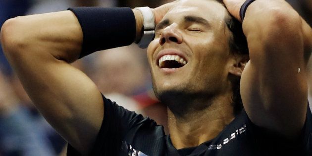 Rafael Nadal made light work of South African Kevin Anderson.