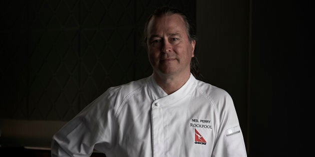 Neil Perry in his restaurant Rockpool in Sydney.