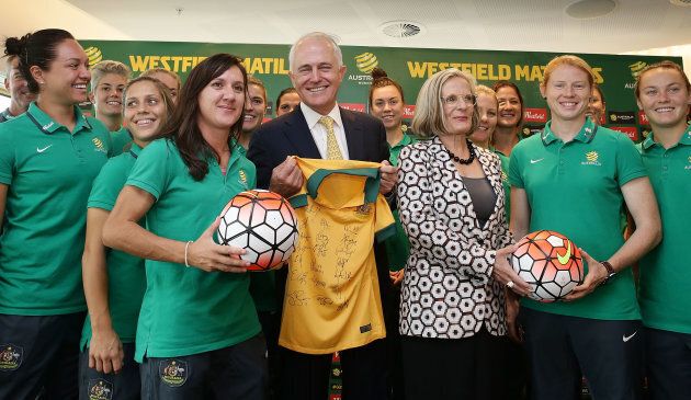 Prime Minister Malcolm Turnbull was a big supporter of Australia hosting the 2023 FIFA Women's World Cup.