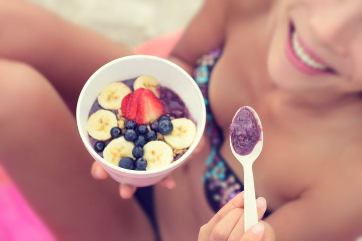 Refresh with a tasty acai bowl from Top Shop.