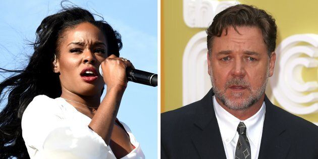 Azealia Banks reportedly threatened Russell Crowe's hotel guests before the actor kicked her out of his room. 