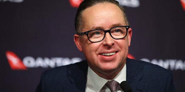 Alan Joyce throws financial support behind the 'Yes' campaign.