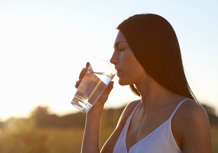 Drinking enough water can help to keep those pesky muscle cramps away.