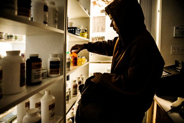 One fifth of the illicit drugs sold on the dark net are prescription medications.