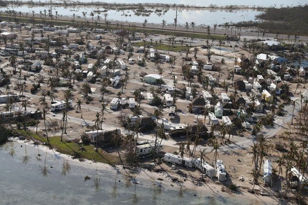 Irma caused about $25 billion in insured losses, including $18 billion in the United States and $7 billion in the Caribbean.