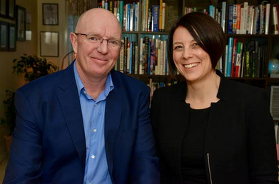 Authors Gerard Castles and Davina Stanley.