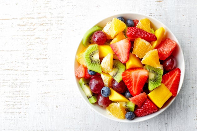 To get a variety of nutrients and flavours, eat different fruits throughout the week -- not just one kind.