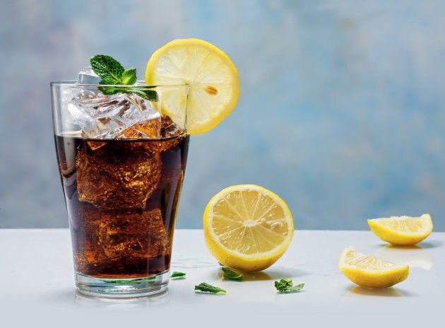 One glass of soft drink can eat up your entire day's added sugar allowance.