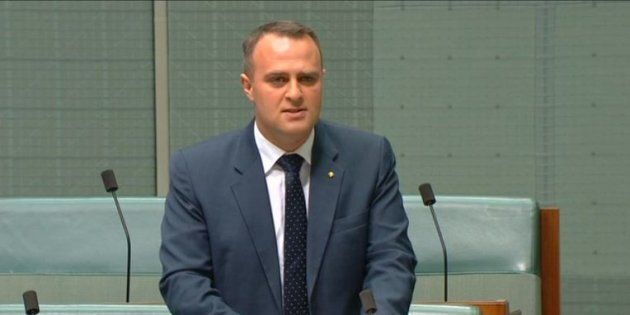 Tim Wilson in Parliament.