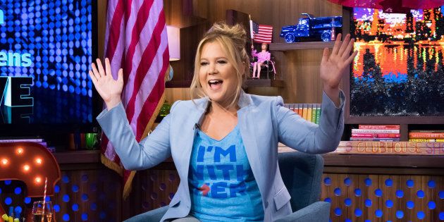 Amy Schumer has made it clear she's #WithHer.