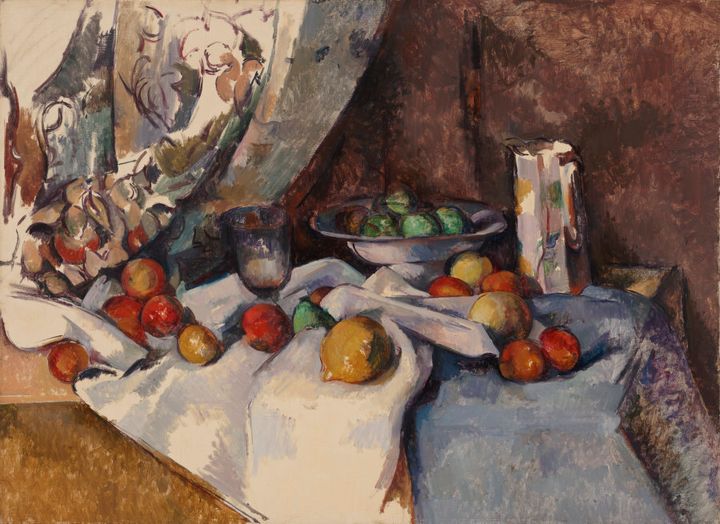 Paul Cézanne's 'Still Life with Apples', 1895-98.