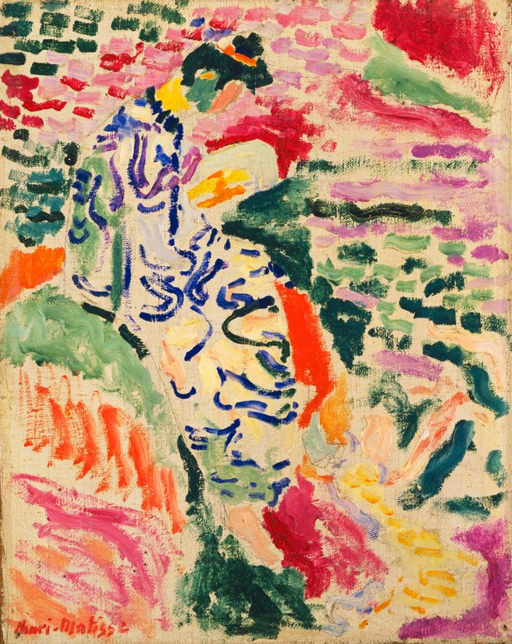 Henri Matisse's 'La Japonaise: Woman beside the Water', 1905.