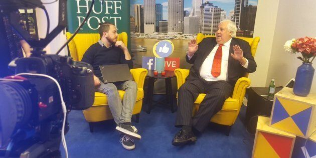 Clive Palmer sits down with HuffPost Australia.