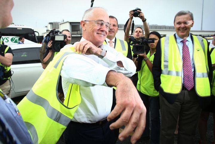 Malcolm Turnbull and Bill Shorten have both spent a lot of time in high-vis vests
