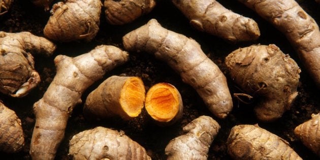 Turmeric in root form