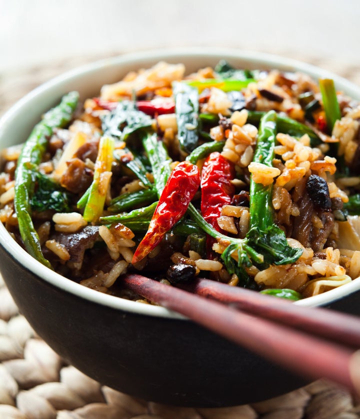 A stir fry is an easy, delicious way to eat a tonne of veggies.