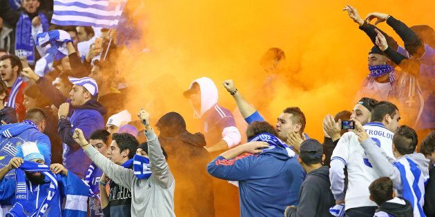 Football Fans In Denial Over Flares, Which Are Actually Explosives ...