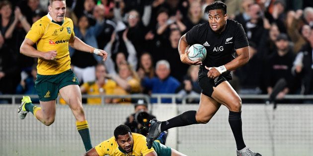 The All Blacks have run away with another Bledisloe Cup victory.