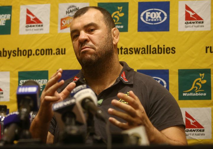 Cheika daydreams about what he'd like to do to Kiwi cartoonists.