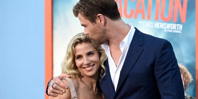 Elsa Pataky, left, and Chris Hemsworth are still very much in love.