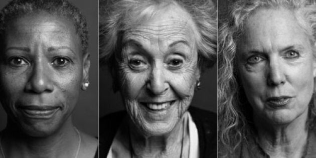 Women embracing their wrinkles.