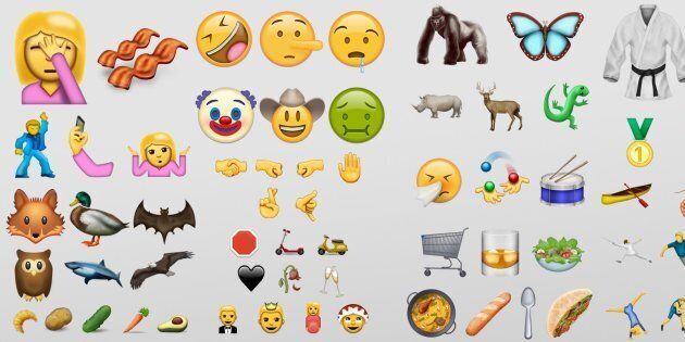 Mockups for every emoji coming in June, showing how Emojipedia thinks they may look.