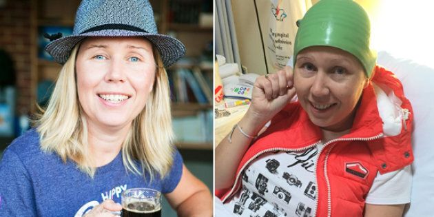 Belinda Evans trialled a cap designed to reduce hair loss during chemotherapy.