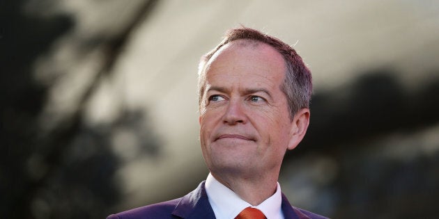 Opposition leader Bill Shorten is in Queensland on Sunday.